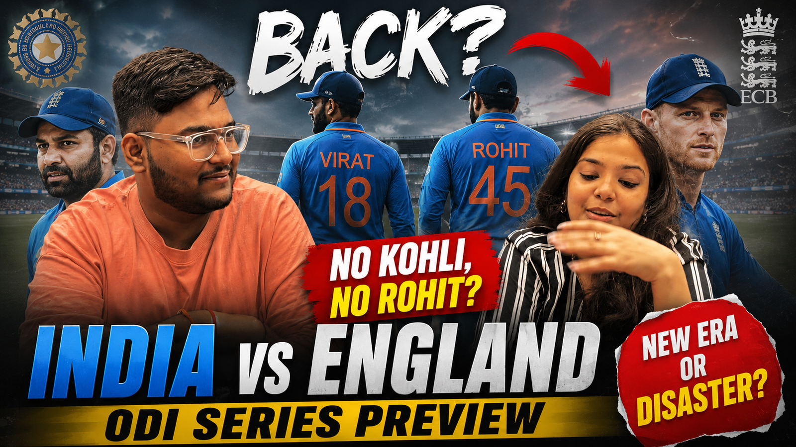 Rohit & Kohli Return! 😱 India vs England ODI Series Preview
